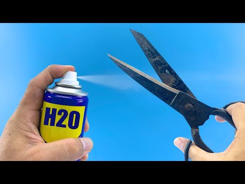 Special way to sharpen scissors as sharp as a razor in 3 minutes. Genius idea