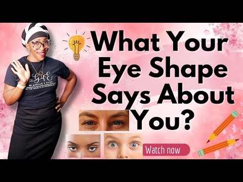 WHAT YOUR EYE SHAPE SAYS ABOUT YOU.