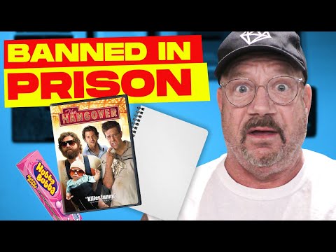 Strange Items Banned From Prison | Ex-Con's Review of Infographics