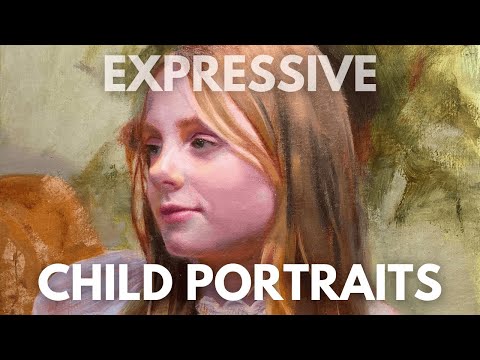 This ONE OIL TECHNIQUE Transformed My Alla Prima Child Portraits