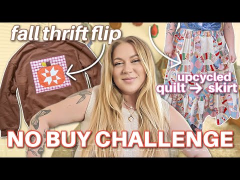 making my Pinterest fall wardrobe 🧵✂️♻️ (upcycle, repair, & beginner sewing)