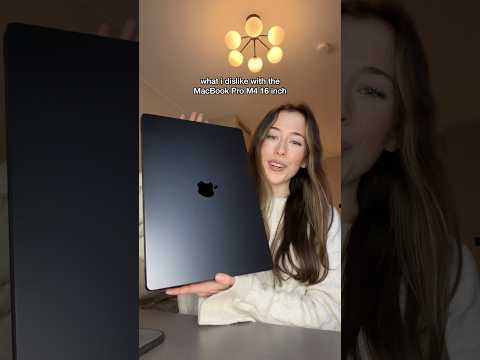 Things I don’t like with the MacBook Pro M4 16 inch (space black) #apple #macbook #macbookpro #tech