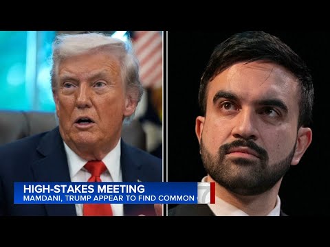 NYC Mayor-elect Mamdani and President Trump discuss crime, affordability in Oval Office meeting