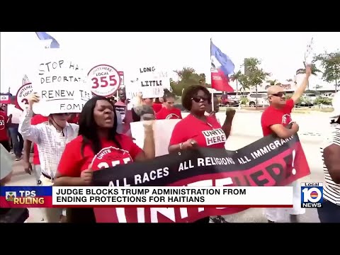 South Florida Haitians 'overjoyed' as federal judge blocks TPS expiration date