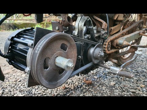 I BUILDING ELECTRIC BIKE 4 SPEED