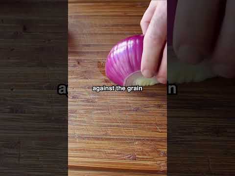 How To Slice Onions With Fewer Tears