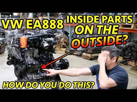 BRUTALLY DESTROYED Volkswagen Golf GTI Engine Teardown. Impressive Amount Of Carnage!