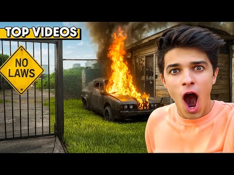 No Rules. No Police. 24 Hours of Pure Chaos | Brent Rivera