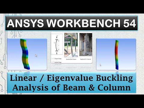 ANSYS Tutorials - Linear / Eigenvalue Buckling Analysis