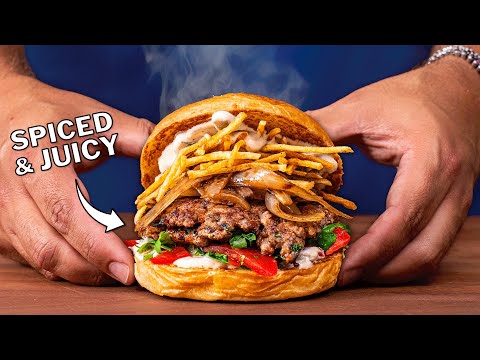 The Most FLAVORFUL Burger I've Ever Made