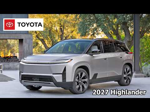 Toyota Highlander - all electric SUV premiere  | 2027 |