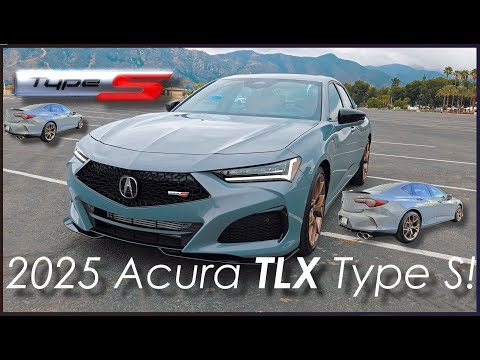 2025 Acura TLX Type S - Amazing Canyon Carver?! REAL WORLD PERFORMANCE REVIEW! #acuratlxtypes