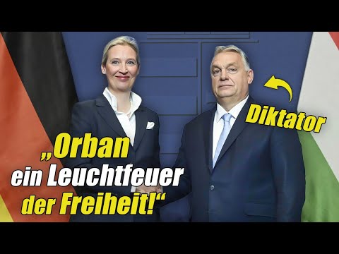 Alice Weidel Mit LÄCHERLICHEM Auftritt Bei Orban! So Schlecht Regiert Er Ungarn!