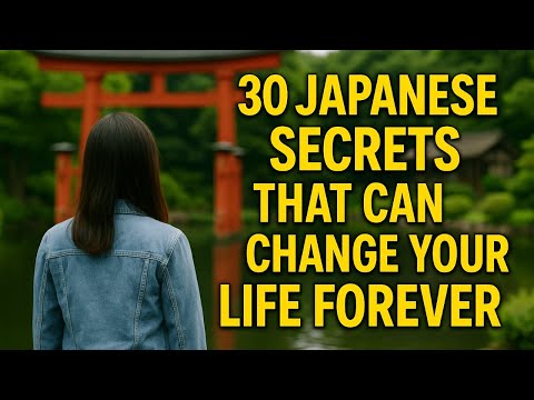 30 Japanese Habits That Quietly Changed My Life Forever
