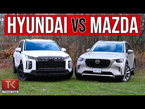 Hyundai Palisade vs Mazda CX-90 - Which Three-Row Crossover is Best for Your Family?