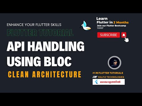 Bloc Part 3 | Mastering API Calls with BLoC in Flutter | Clean Architecture | #malayalam #flutter