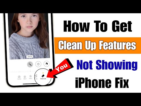 how to fix clean up not showing in iphone ios 18.1 | iphone photo cleanup not showing | clean up iOS