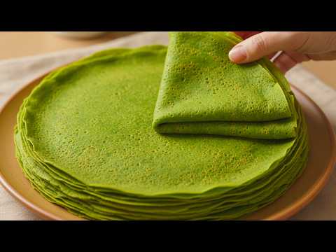 Youβll Never Eat Store Bread Again! 10-Min Spinach Oat Bread | No Flour, No Oil, No Sugar!