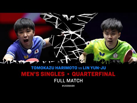 FULL MATCH | Tomokazu Harimoto vs Lin Yun-Ju | MS QF | #USSMASH 2025