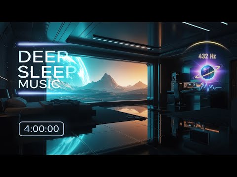 INSTANT PAIN RELIEF 432hz and 963Hz Natural Anesthetic Deepest Healing Sleep | BINAURAL