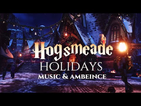 Magical Nights at Hogwarts - Christmas Music & Cozy Winter in Hogsmeade