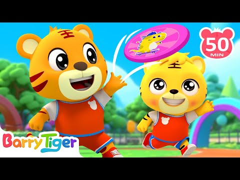 飛盤對抗賽🥏 | 寶寶運動啟蒙 | 幼兒趣味競賽 | 親子互動遊戲 | 早教啟蒙故事 | 貝樂虎