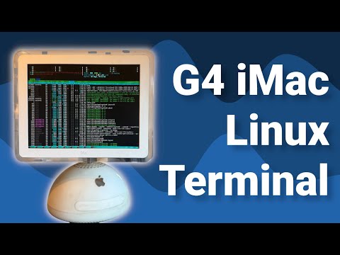 Turning an 800MHz G4 iMac into a Linux Terminal | Adélie Linux, Debian, FreeBSD & OSX Attempts