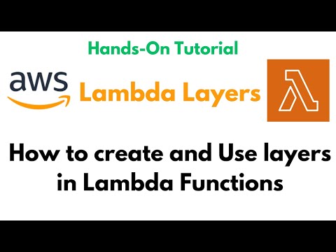 AWS Lambda Layers | How to create and use Layers in Lambda Functions | Hands-On Tutorial