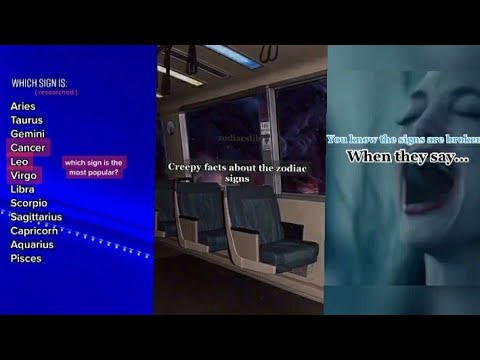 ZODIAC SIGNS TIKTOK COMPILATION #3 | #zodiacsign | #aries #viral