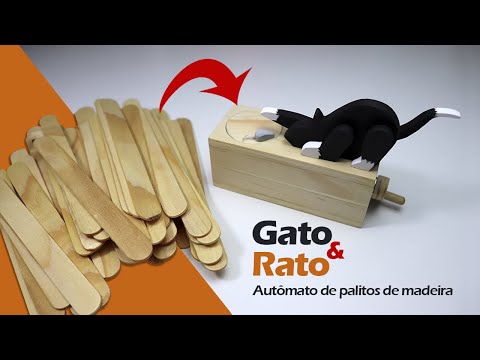 Gato e rato autômato (Cat and mouse automaton)