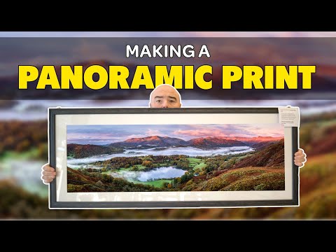 Making a Panoramic Gallery Print