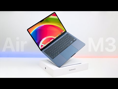 2024 MacBook Air M3 Unboxing, Setup and First Look