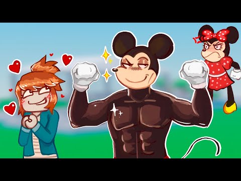 TROLLING as BUFF MICKEY on ROBLOX VOICE CHAT