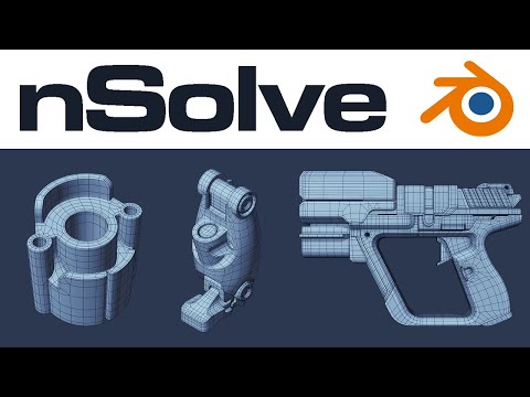 Unlock the Power of nSolve Addon for Hard Surface Modeling in Blender