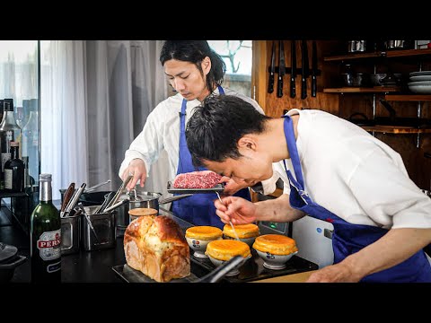 ポールボキューズ星野シェフが家に遊びに来たので一緒に料理作りました【シェフ2人揃うとおうちご飯ヤバくなる、の巻】