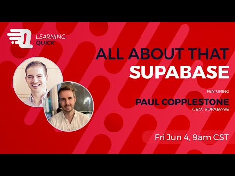 I Learned All About Supabase - The Open Source Firebase Alternative