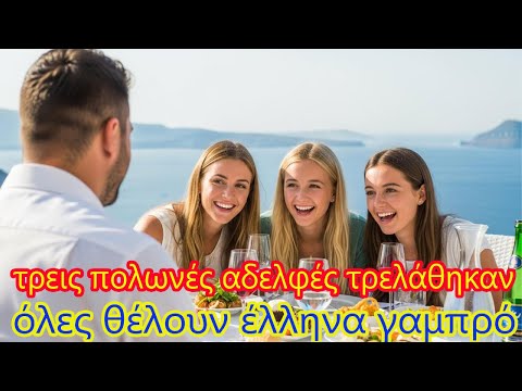 Γάμος με Έλληνα μετά από μια σχέση; Τρεις Πολωνές αδελφές τρελάθηκαν, όλες θέλουν Έλληνα σύζυγο