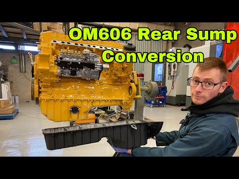 Mercedes OM606 Rear Bowl Sump