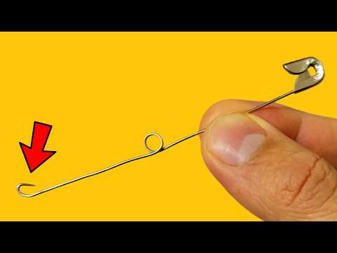 my 80 year old grandmother revealed a genius use for a safety pin. you won’t expect it