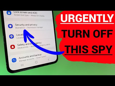 🔴URGENTLY! TURN OFF This SPY on Your PHONE.
