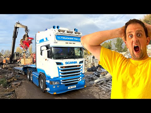 HAVE I JUST LOST MY BIGGEST EVER CONTRACT! | ON THE SCRAP METAL JOB!! | #truckertim