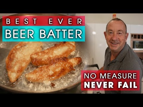 My Best Ever NEVER Fail - BEER BATTER - Recipe!