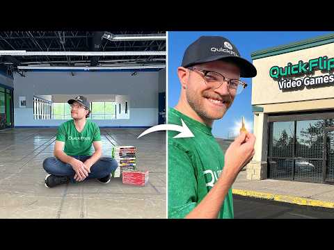 I Opened Video Game Store from Scratch