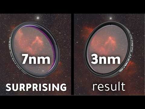 7nm vs 3nm Narrowband Test: The Ultimate Urban Astrophotography Comparison (Shocking Results😲)