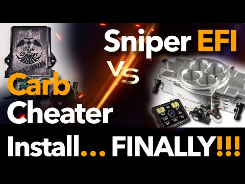 Computer Controlled Fuel DeliveryCarb Cheater Vs Sniper EFI VIDEO 2 Carb Cheater Install & features