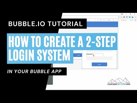 Create 2 Step Verification in Your Bubble App