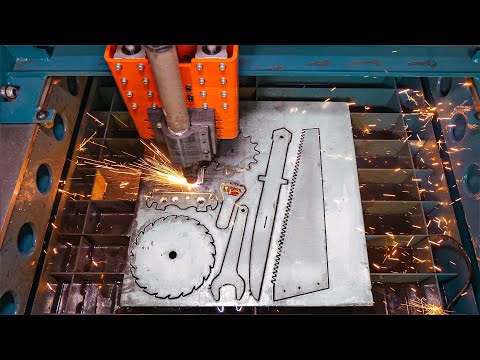 УМНЫЙ РЕЗАК ПО МЕТАЛЛУ: подняли ЧПУ плазморез!