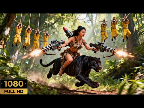 Japanese troops sweep jungle, huntress ambushes and annihilates them all!