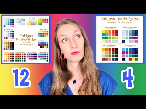 4, 8, 12 oder 16 Farbtypen? Welches Farbtypen SYSTEM ist das beste?
