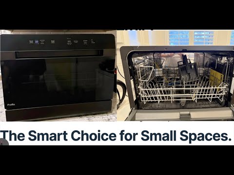 GE Profile Countertop Dishwasher, Energy Star, 6 place settings, WiFi Connected